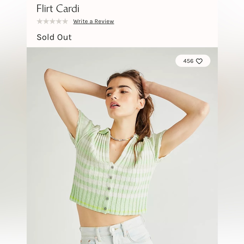 Free People Flirt Cardi